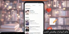 منصة عالمية تجمع بين القراء والكتاب في مكان واحد حيث يقدم مكتبة ضخمة من روايات الحب والقصص